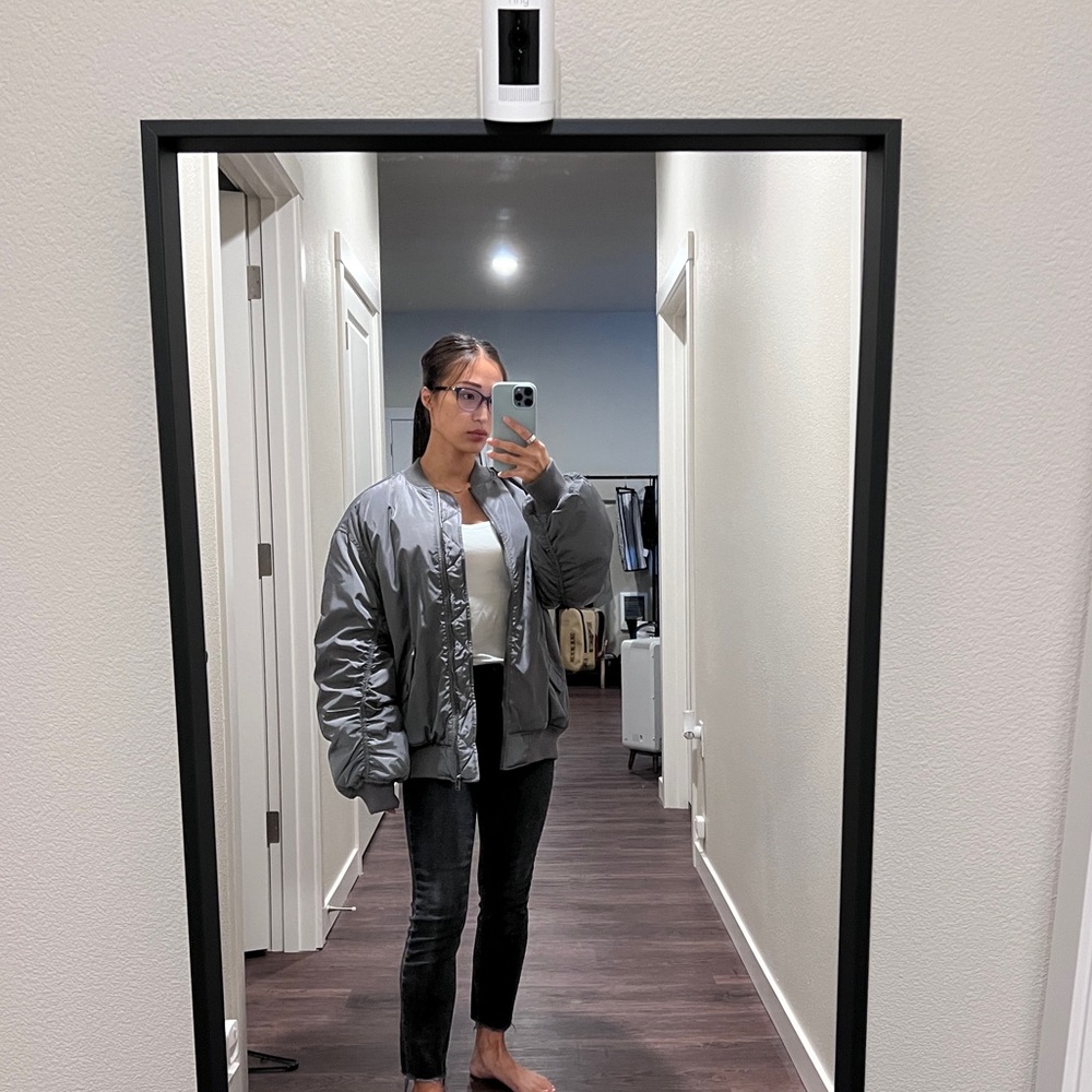 H&M Oversized Bomber Jacket